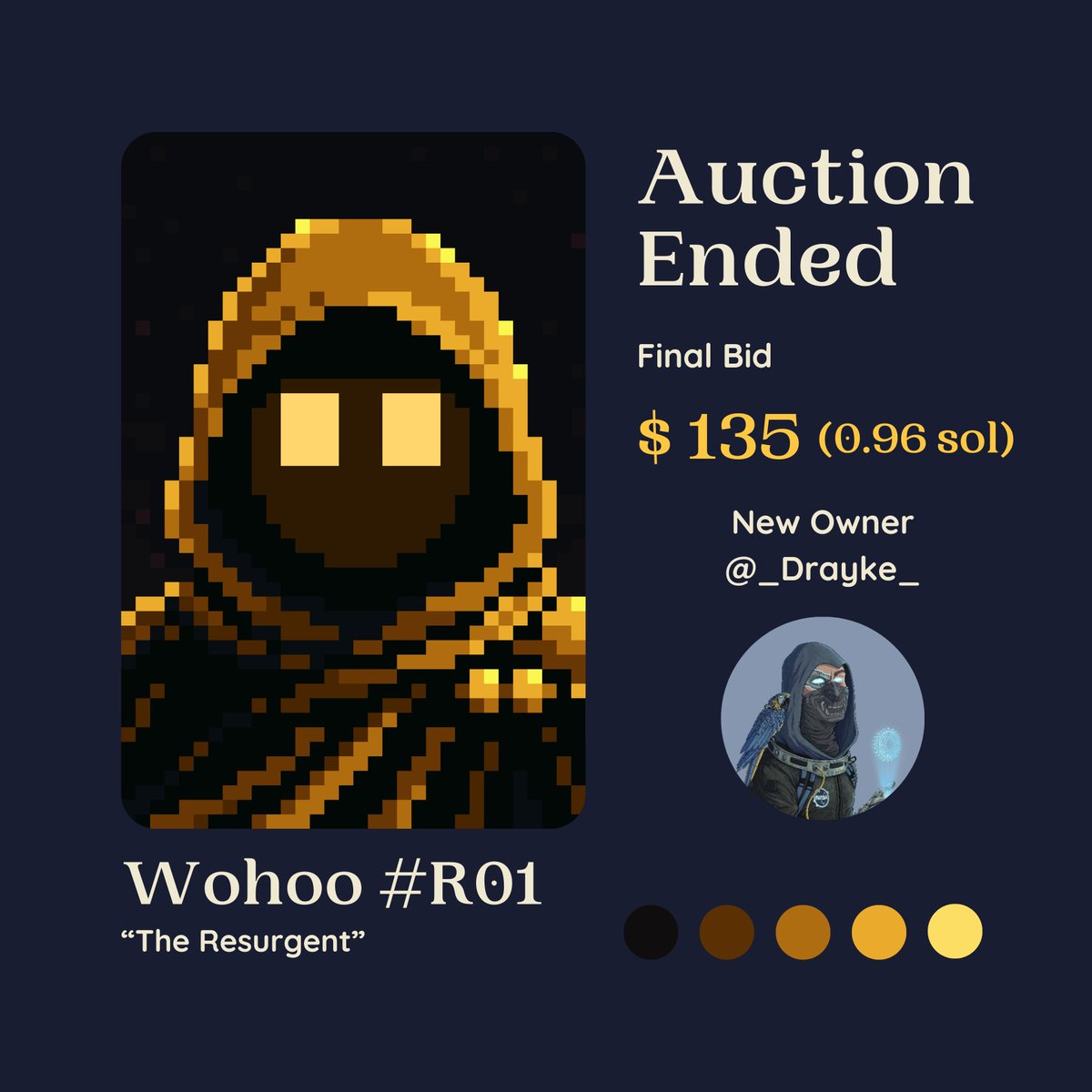 Xiznft's tweet image. GN guys 

Last tweet for today 

@WohooNFTs have a new member, Welcome to the Gang @_Drayke_ !

Tomorrow i will add you in the Groups and i hope you like the comic

Special Mention to @BellaXKingA