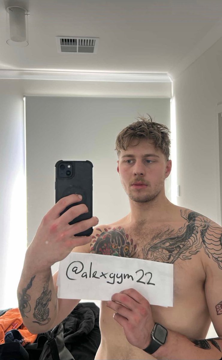 Alexgym22's tweet image. For those of you who wanted verification 😈