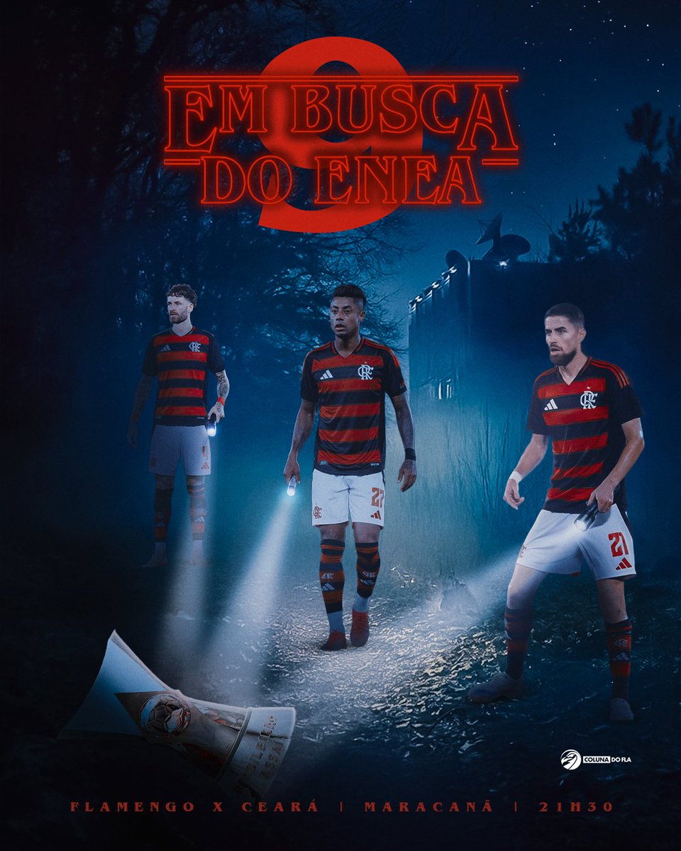 HOJE TEM MENGÃO! 🔴⚫🏆

🏆 Campeonato Brasileiro
🆚 Ceará
🏟 Maracanã
⌚ 21h30
📺 Onde assistir? Globo, GETV e Premiere