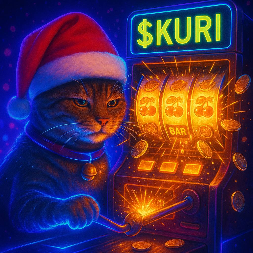dave_r_web3's tweet photo. 🎄🔥 $KURI IS ABOUT TO COOK INTO CHRISTMAS 🔥🎄

THE CAT OF CHRISTMAS IS SCRATCHING ITS WAY UP THE SOLANA CHARTS 🐱💸

$KURI CA: 38iuGBD1C2uW#WBrGWpANu14SZhbXexeapLtmJm2Ypump

Poker ✔️ Plinko ✔️ Prize Wheel ✔️
SLOTS LOADING… 🎰⚠️
ARCADE GAME BREWING… 🕹️🚀

KURI NFTs feeding the chart like Santa feeds reindeer 🦌🎁
Holiday pump energy is UNMATCHED rn 😤📈

If you’r#e not in $KURI before Christmas morning…
you might as well wrap yourself up and mail yourself to L 🤣📦

🎅💰 GET IN. GET DEGEN. GET KURI. 💰🎅
#KURI #Solana #MemeCoin #ChristmasCoin 🎄🔥