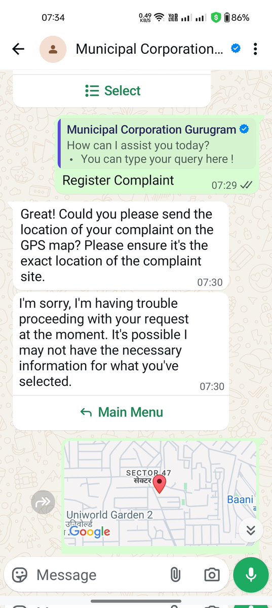 sarvmanglamcom's tweet image. COMPLAINT regarding Monkey 🐒  MENACE 🐵 
Complaint was lodged and registered vide no. 114736 but messages from @MunCorpGurugram are showing they are unable! 

A group of monkeys are hungry and attacked. 

@moefcc @OfficialGMDA @DC_Gurugram @cmohry @DiprHaryana @DEFCCOfficial