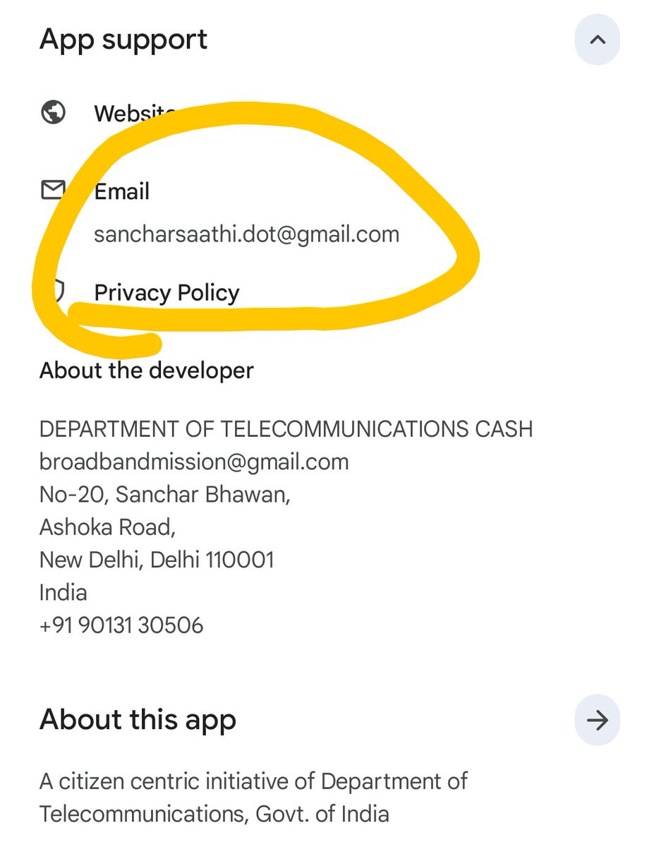 kansaratva's tweet image. Sanchar Saathi may or may not collect your data but Google may read all the emails that the Sanchar Saathi team gets.