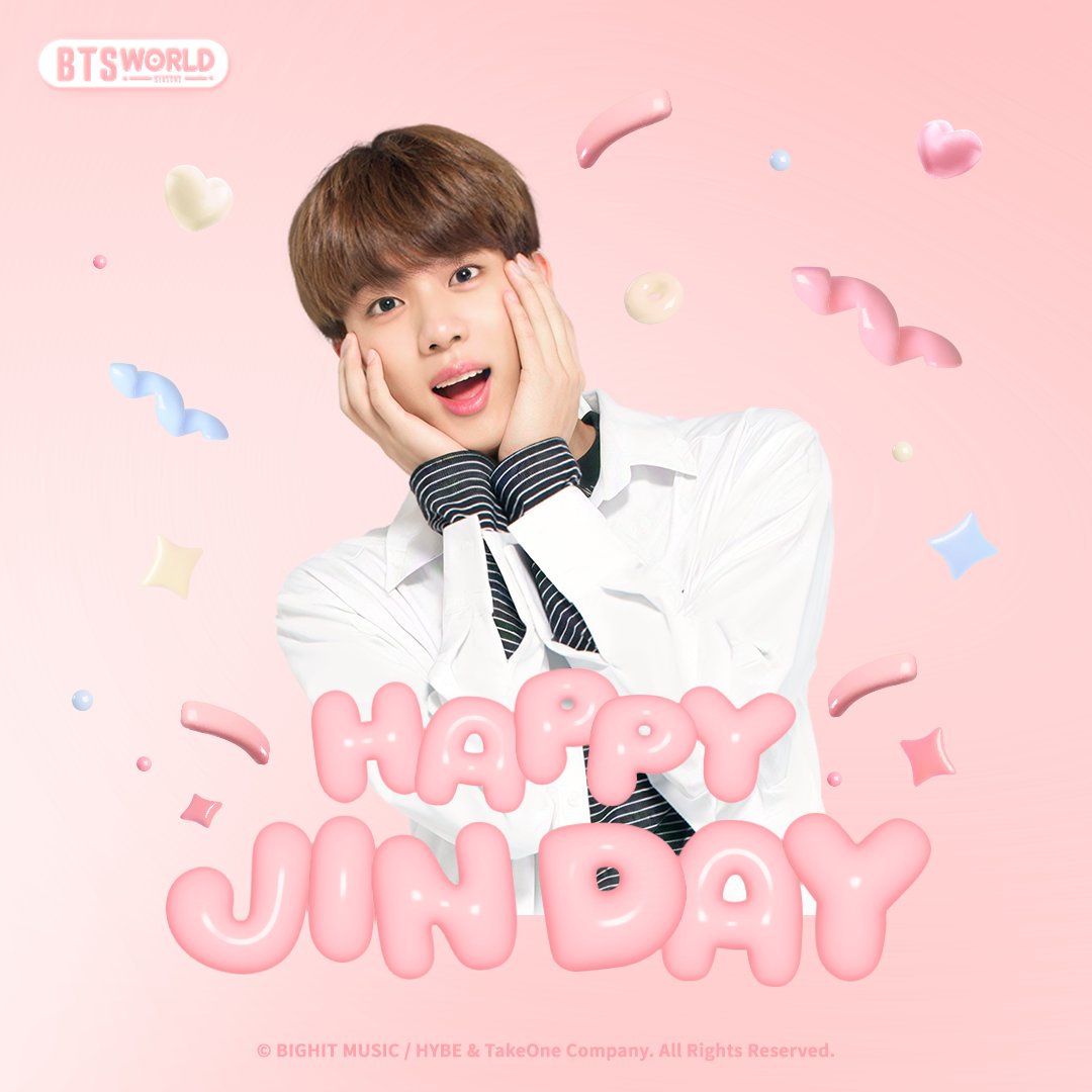 BTSWS2_JP's tweet image. [ 🎉 ]  Happy #Jin Day 

BTS WORLD Season 2と共にJINの誕生日を祝いましょう！

#BTSWORLD_Season2
#BTS #방탄소년단