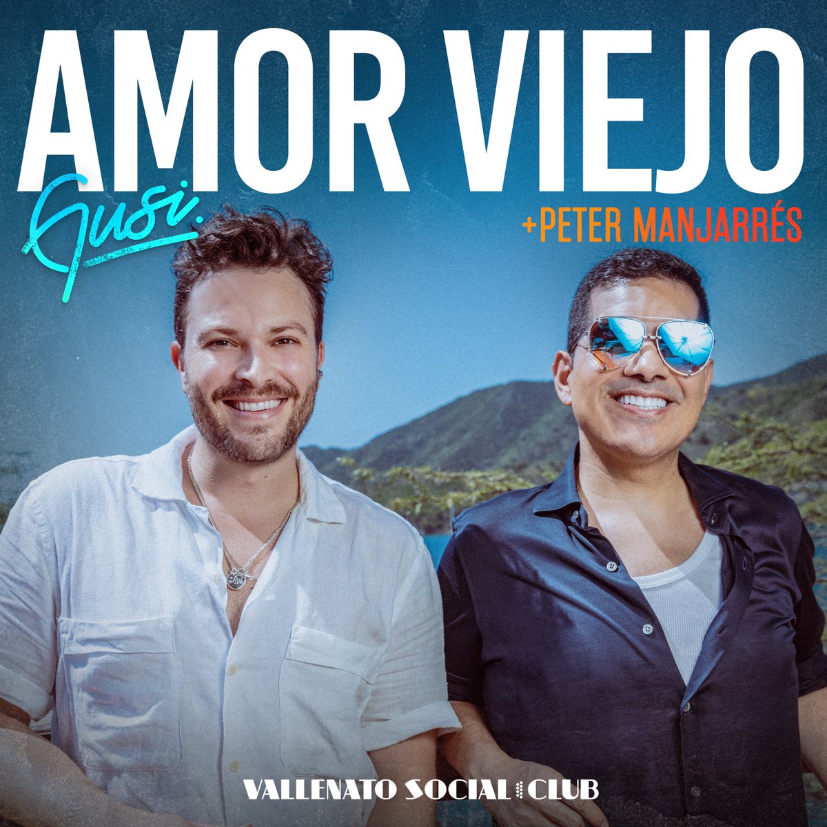 gusi's tweet photo. Ya pueden escuchar “Amor Viejo”, la primera canción que escribí para el #VallenatoSocialClub

Gracias compadre @PeterManjarres por hacer parte de este sueño 💪🏻 https://t.co/j5JnugS4Wy