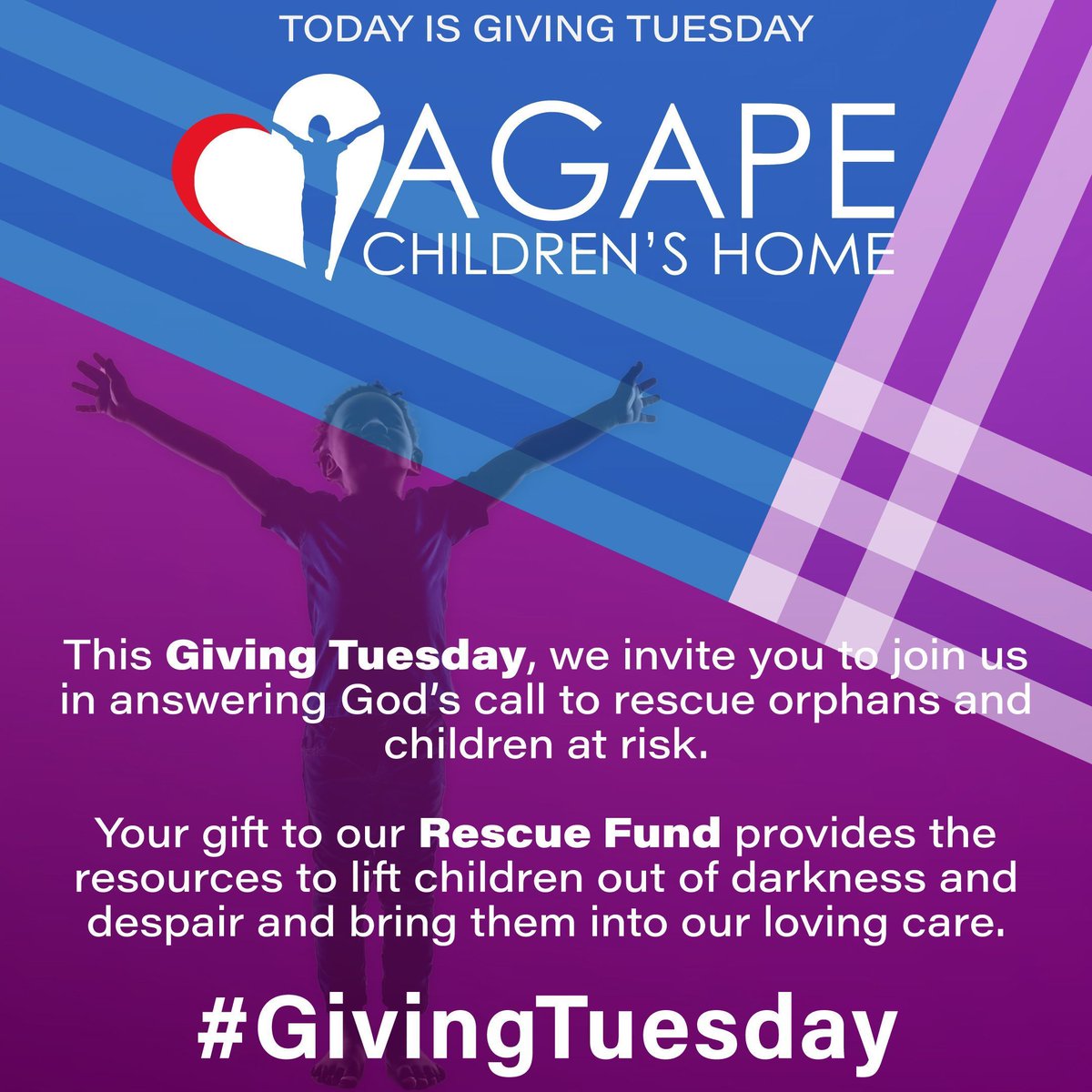 This Giving Tuesday, you can help rescue orphaned and vulnerable children.
Your gift to our Rescue Fund brings abandoned and at-risk children out of danger and into the safety of loving Christian care.
Give today and help change a child’s story: 👉 givebutter.com/agm-rescue