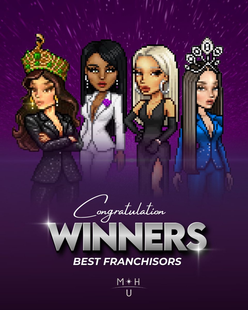 BEST FRANCHISORS 2025 ✨

¡Felicidades a nuestras cuatro franquiciantes!

Patronsita Lorenz, Cynium Ackermann, Juliana Vega y Liviang Martínez, a quienes con honor celebramos por su liderazgo, su entrega y el sello único que cada una aportó a esta edición.

Cada una brilló en su