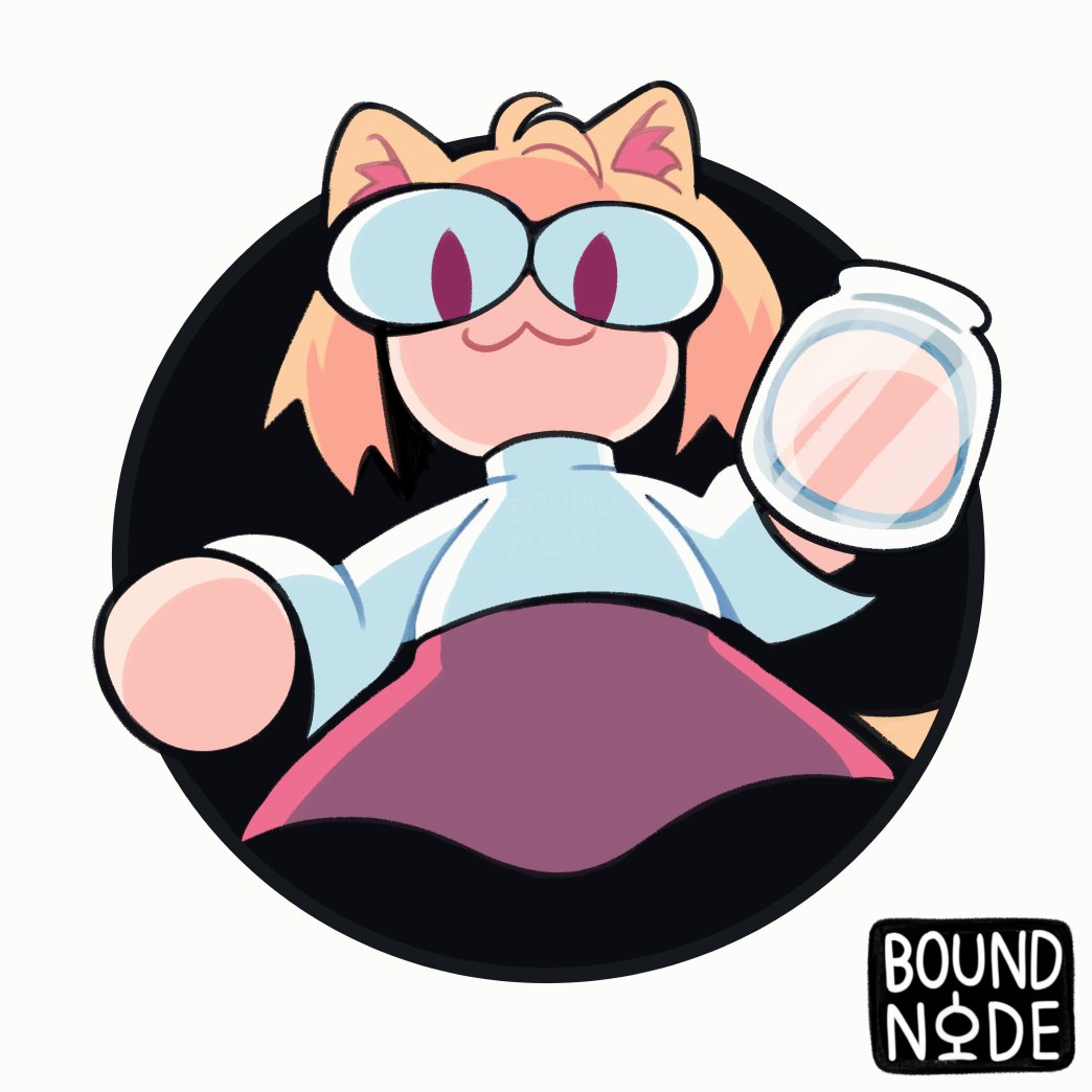 BoundNode's tweet image. Neco-Arc / You're going in the jar 🫙