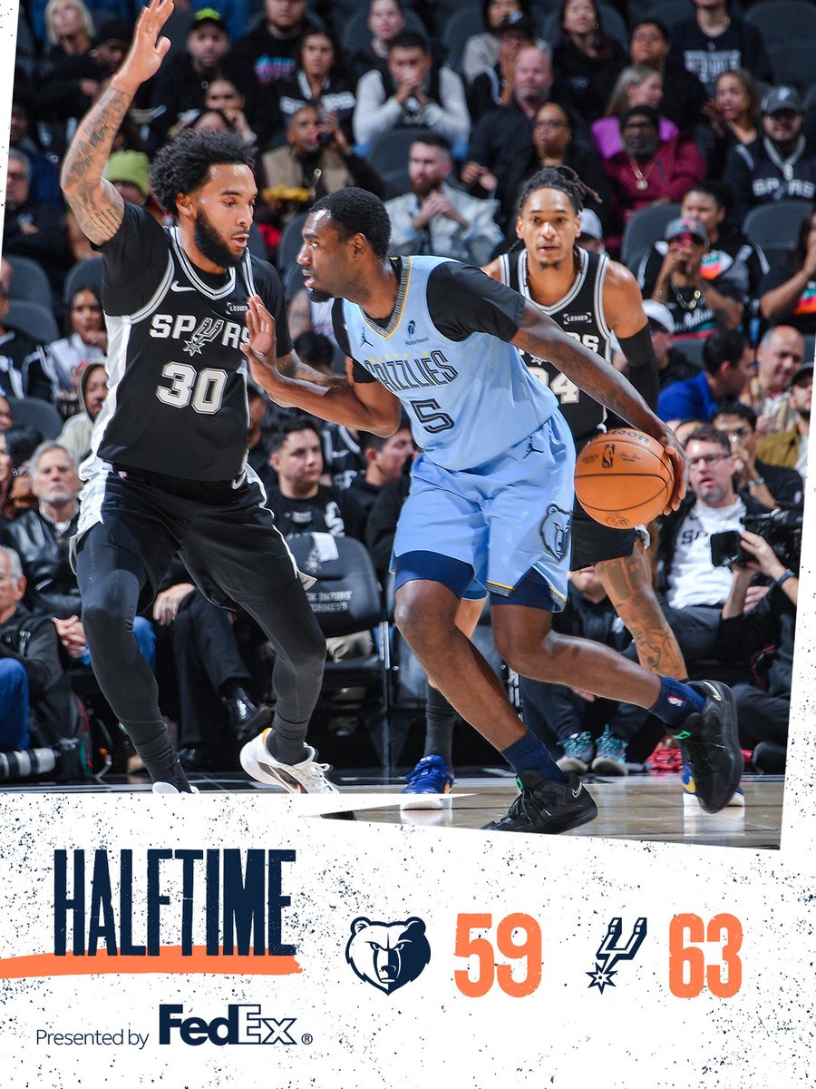 Second Half Action 🔜

📺 @FDSN_Grizzlies 