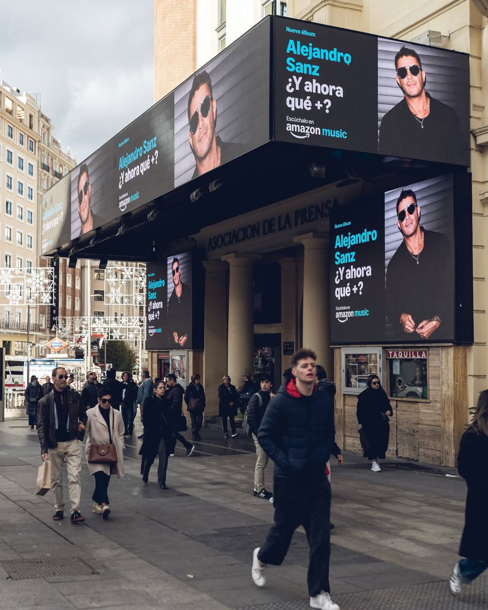#repost <a href="/AlejandroSanz/">Alejandro Sanz</a> 

Madrid, qué guapa eres.
¿Y ahora qué +?