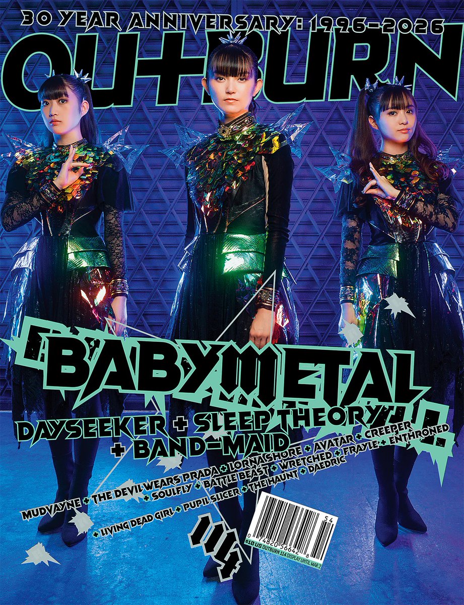 Kuro_metal2's tweet image. BABYMETAL in OUTBURN MAGAZINE #114 

store.outburn.com/products/outbu… 

#BABYMETAL 
#SUMETAL 
#MOAMETAL 
#MOMOMETAL