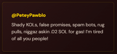We've selected a grievance for today. Thank you, enjoy your .5 sol! Wanna participate? Go to festivuscoin.fun and make a grievance. Post the image to your X account and tag us @wegotsomebeef