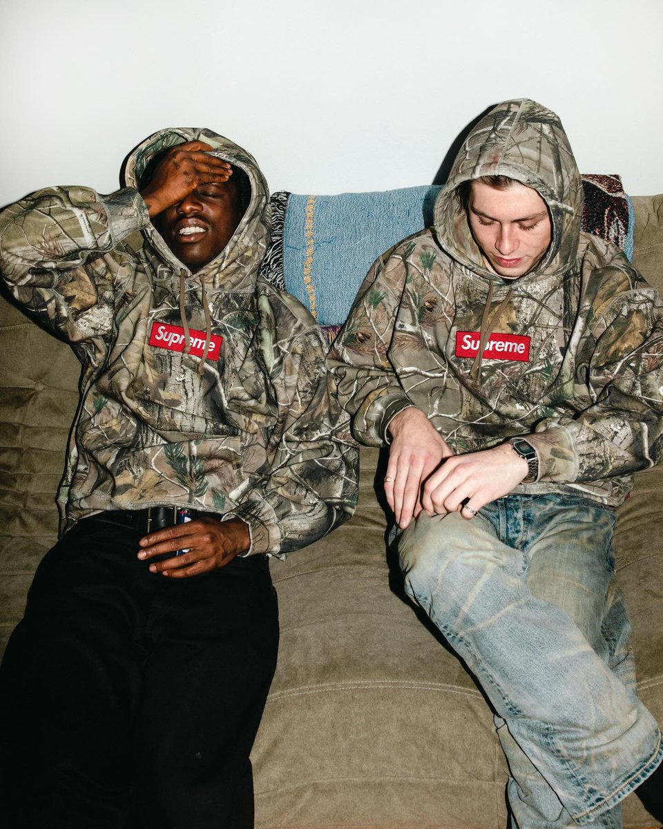 トップス Supreme Box Logo Hooded Sweatshirt tree 12月6日発売予定 Supreme Box Logo Hoodie “Real Tree” pic:supreme