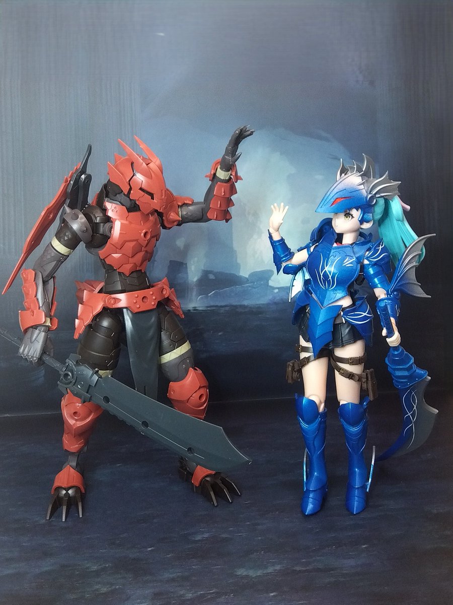 akiba3dmodeling's tweet image. 🐉「ドラゴニアナイト」と「リヴァイアナイト」🐉
📝リヴァイアナイトセットを装備した者は、竜人族から同族として迎え入れられる…らしい