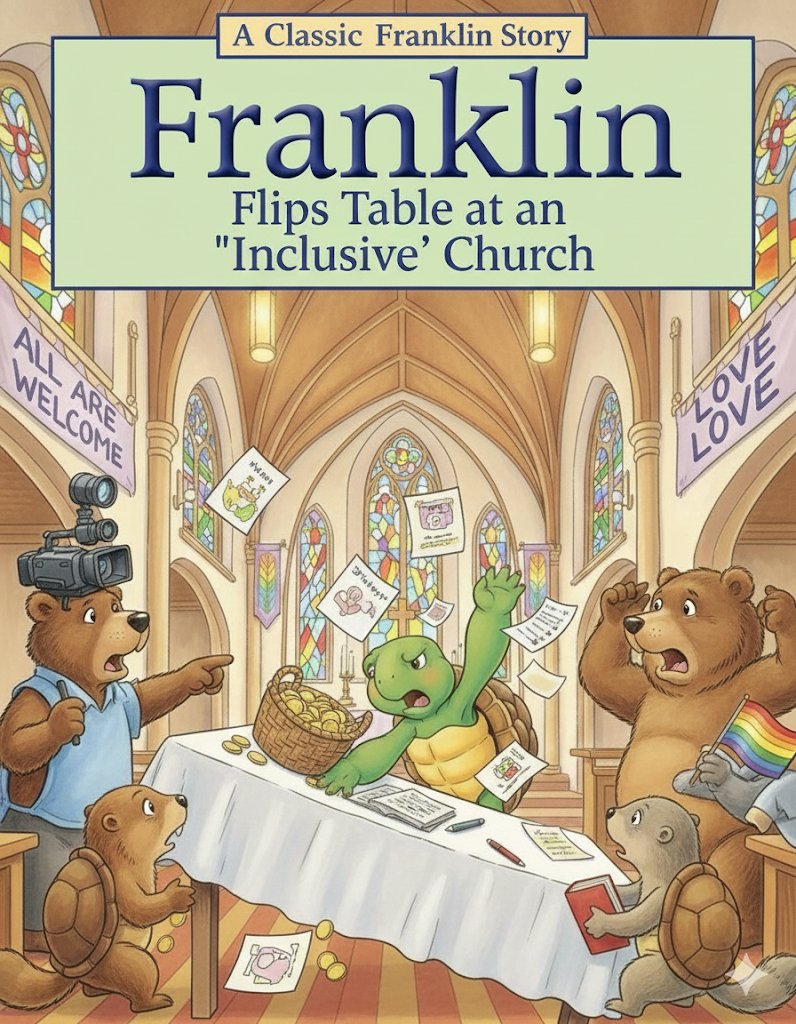 VirginiaVictory's tweet photo. Franklin the Turtle understands what’s in the Bible

And he’s ready to take a stand https://t.co/CxCpbcGlJL