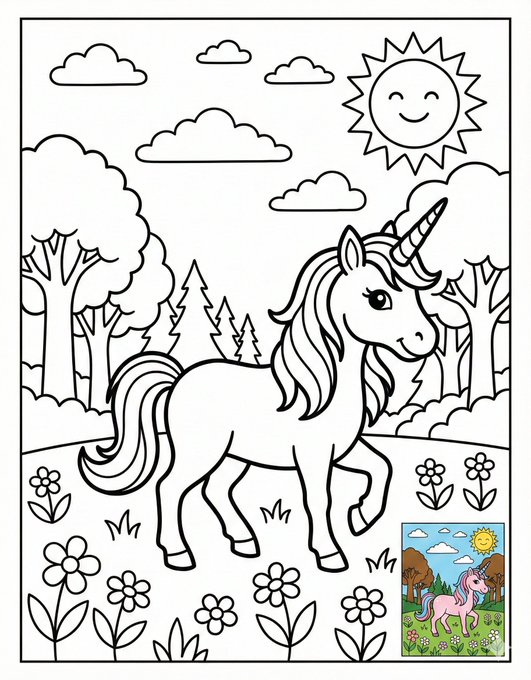 Children's Coloring Page