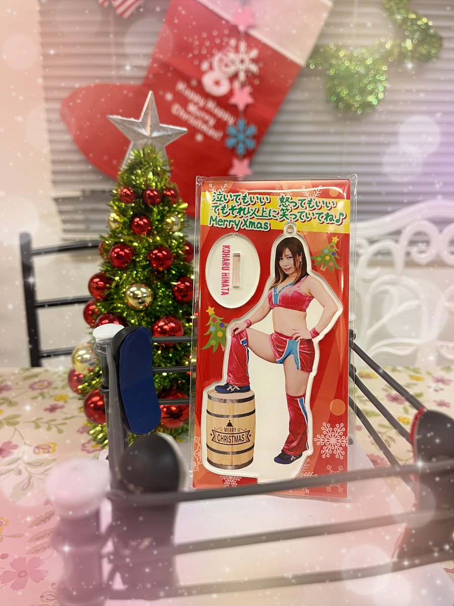 今年もクリスマスグッズが登場❣️

(((o(*ﾟ▽ﾟ*)o)))
昨年度に続き2025も大好きなハコファクトリー様（＠hakofac ）のデザイン🥰

パッケージが可愛い過ぎてこのまま飾りたいくらいお気に入りです☆

数量限定⚠️
心のメッセージ付きアクスタ💫
お早めにお迎えくださると嬉しいです✌️✨