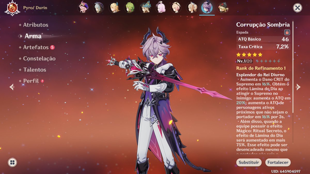 Seu_Charts's tweet image. C1R1 e ainda peguei o arco do Venti