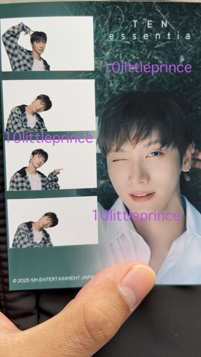 10littleprince's tweet image. สุ่มแจก Photo 4 cut TEN essentia

เพียงสตรีมเพลงstunner  open.spotify.com/track/63j1HWrX… 

💜ขอหลักฐานการสตรีมหลังสุ่มนะคะ
💜สุ่มเมื่อยอดสตรีมครบ 100m

#StreamForTEN #เลิฟลี่สตรีมเตนล์ได้