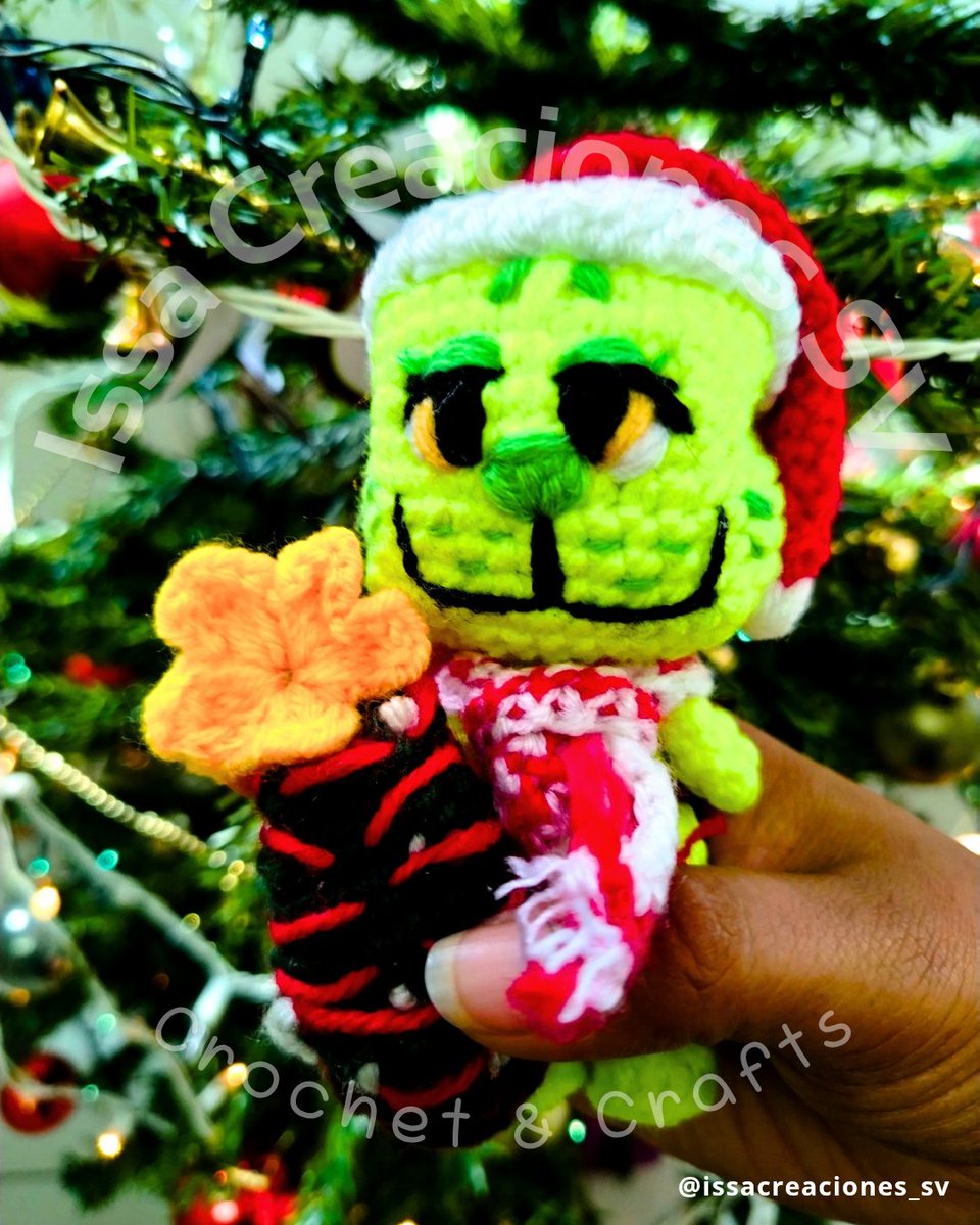 IssaCreaciones's tweet photo. Amigurumi Grinch y Árbol Navideño || 💚🎄🧶✨📩 || Issa Creaciones || Issa Creaciones SV || #AmigurumiGrinchandTree #GrinchandTreeCrochet #IssaCreacionesSV https://t.co/3fuG4Nf9xv