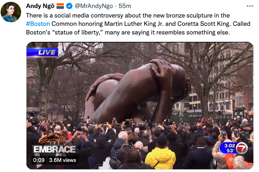 RAYJOHNPILA's tweet photo. @elonmusk Statue replacement is another issue. Dozens of historical statues have been removed, and replaced with Black culture. https://t.co/VmtsNXYXMu