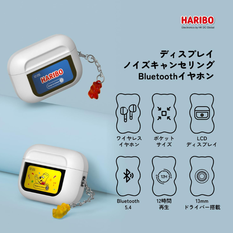 camp_father_h's tweet photo. なにこれ、HARIBOのイヤホン！？