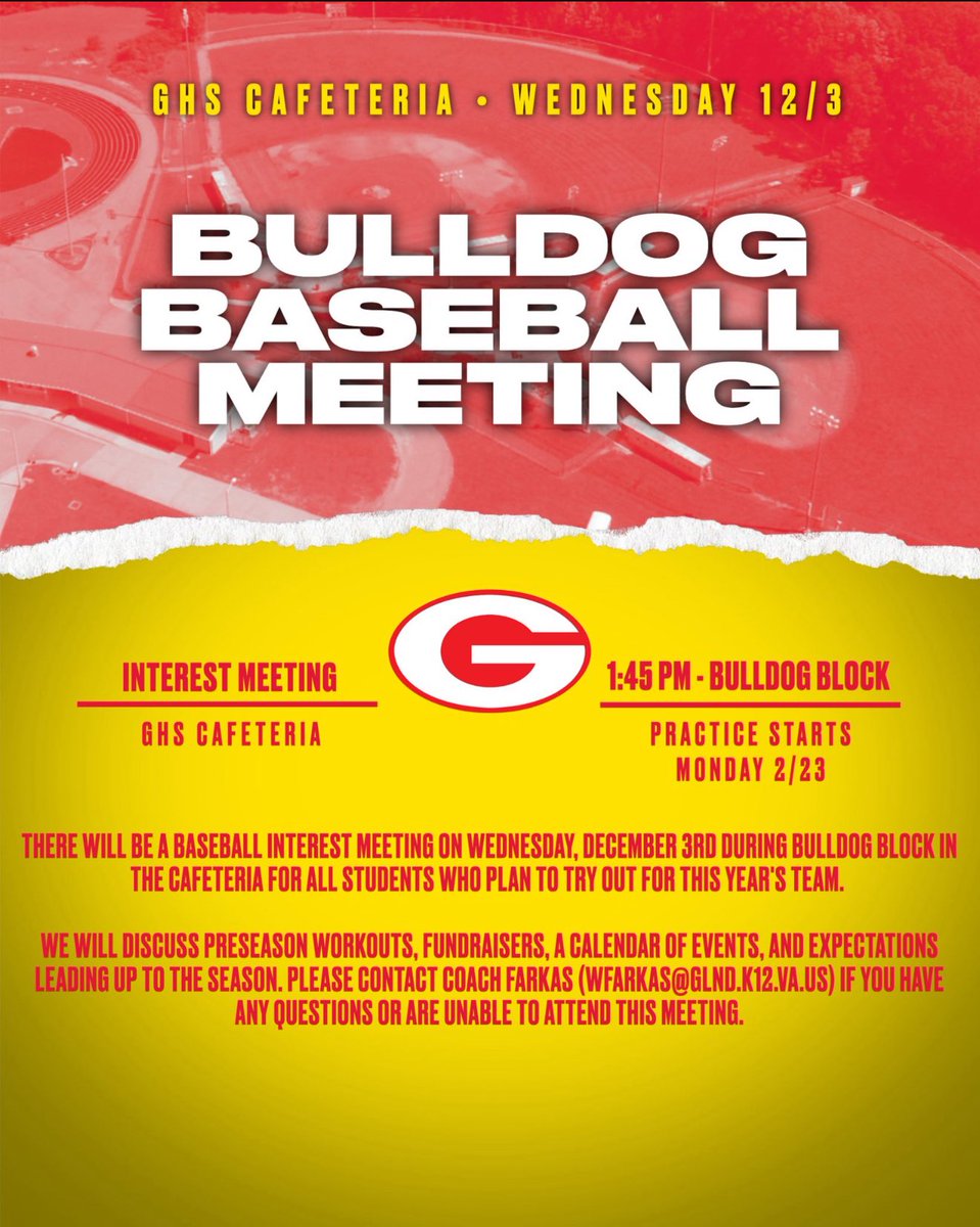 Goochland Baseball tweet media