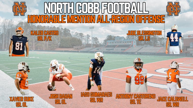 North Cobb Warriors Football tweet media