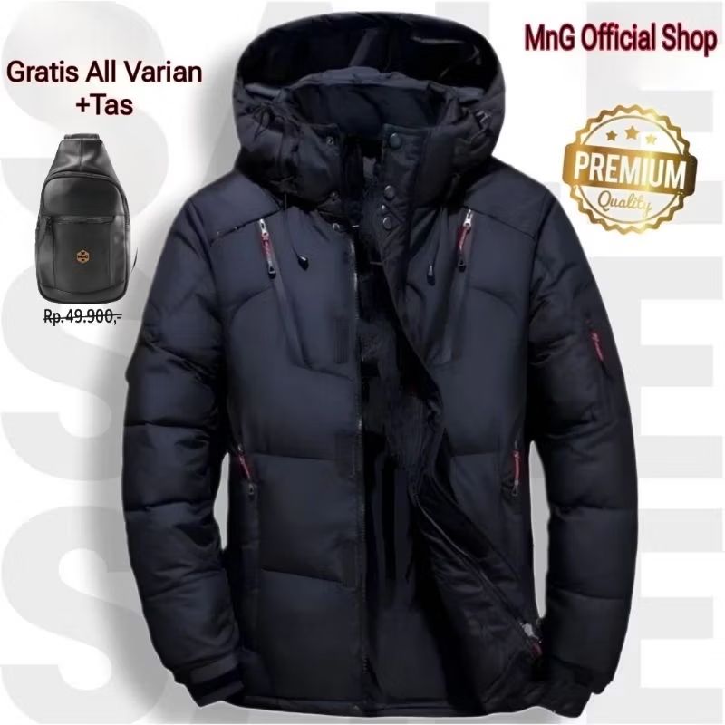 rianrd_'s tweet image. Cek Jaket Anti Air Tebal MnG Pria Wanita Waterproof Windproof Winter Outdoor Puffer Tebal Musim Dingin dengan harga Rp117.500. Dapatkan di Shopee sekarang! s.shopee.co.id/5q0pIoS7H6?sha…