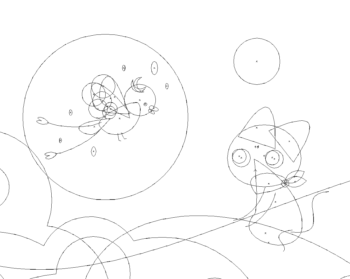 Adobe Illustrator
イラストとアウトライン。 