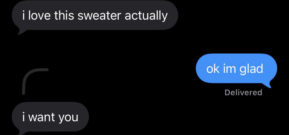 my Christmas sweater was a big hit today