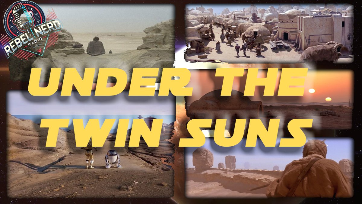 🎙️ NEW EPISODE! 🎙️

Join us as we play in the sand! We discussed the desert planet of Tatooine: ancient lore, locations, species, and more! Jump on your bantha and play with us!

YT: tinyurl.com/2x667nkw
Apple: tinyurl.com/4rxswenk
Spotify: tinyurl.com/5n7etuek