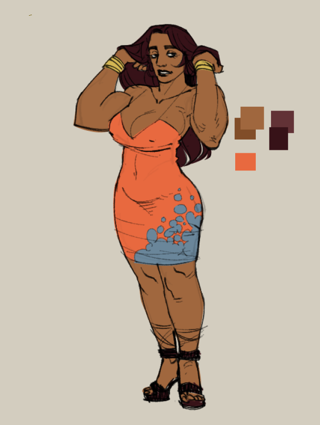 Sometimes u gotta make a quick stop to draw a beauty