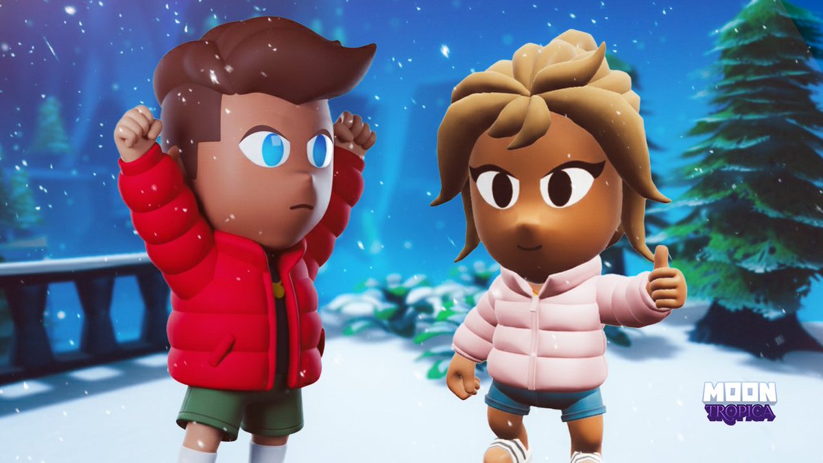 Ice, snow, and fresh new gear in the pipeline.

Winter in Moon Tropica just got cozy ❄️🔥