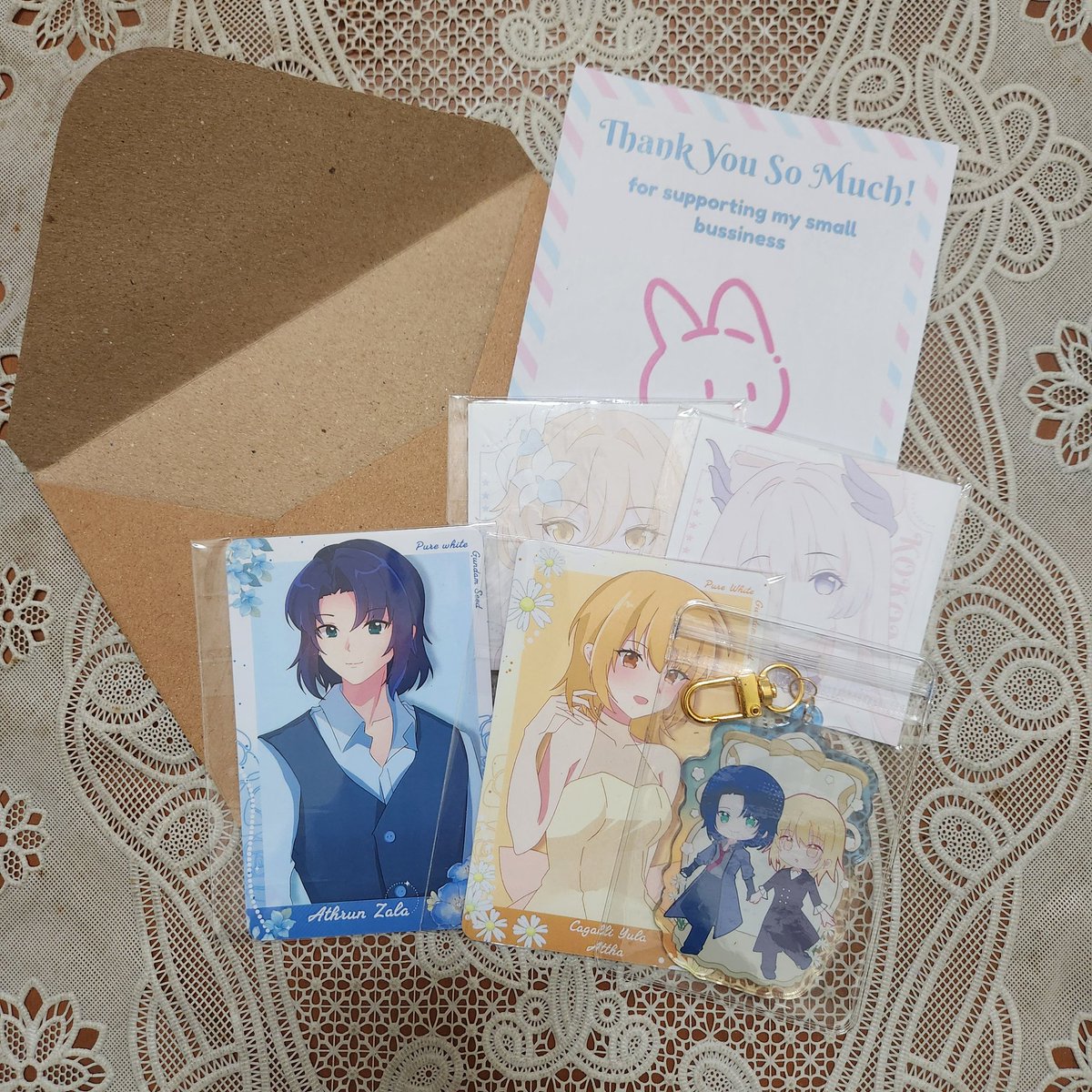 Cute AsuCaga stuffs delivered by <a href="/Arisuna_00/">あなた || CF L 48 AB</a> with some extra treats behind. So happy for sharing the happiness with you, keep awesome! ✨