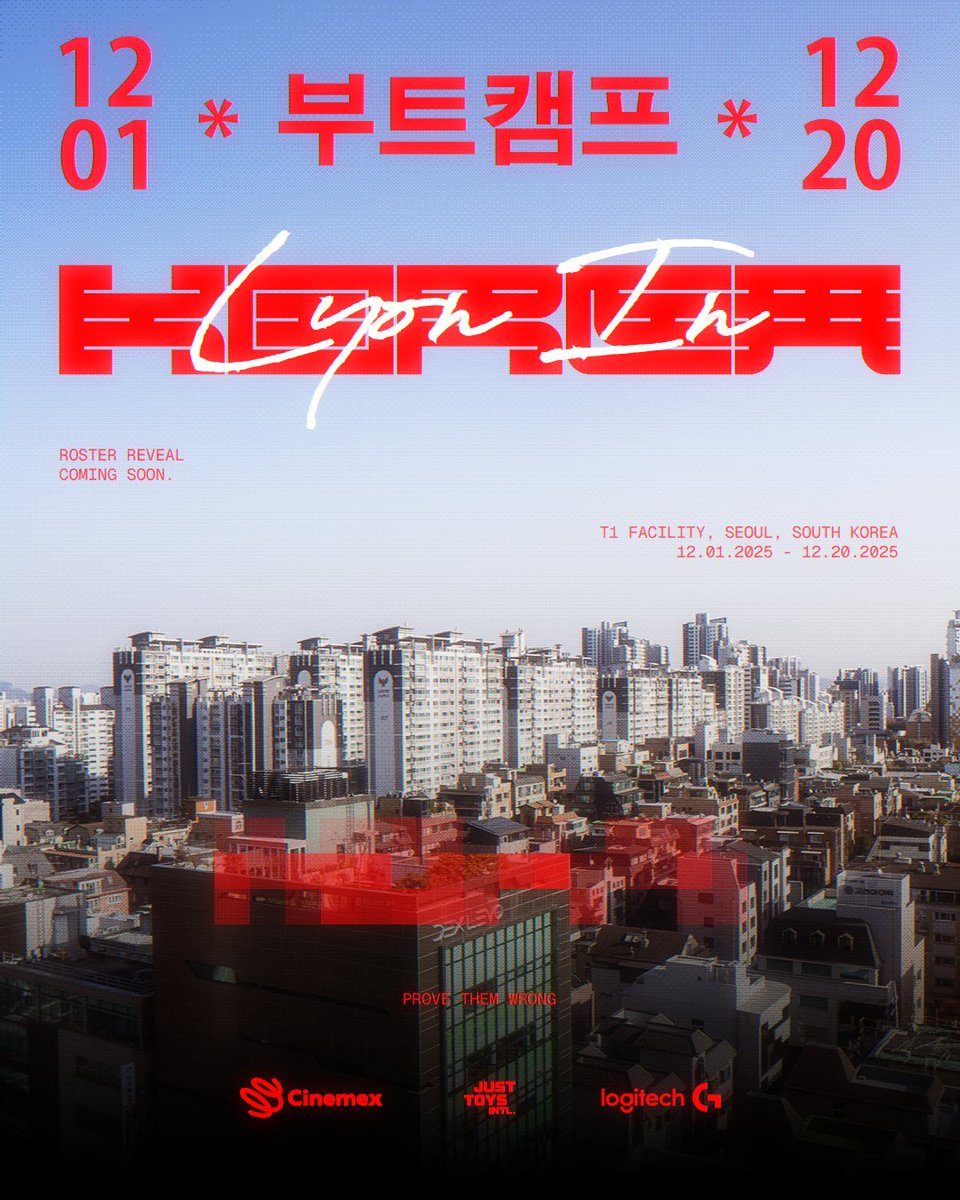 Así es, empezó el 'Arco de Preparación' en la casa de la Dinastía, de los campeones mundiales, de Faker: T1.

감사합니다, <a href="/T1A_KR/">T1 Esports Academy</a> (<a href="/T1LoL/">T1 LoL</a>).