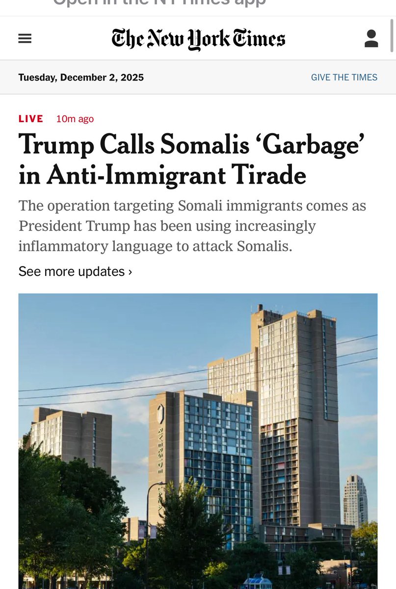 The “garbage” is in the White House and it stinks to high heaven.