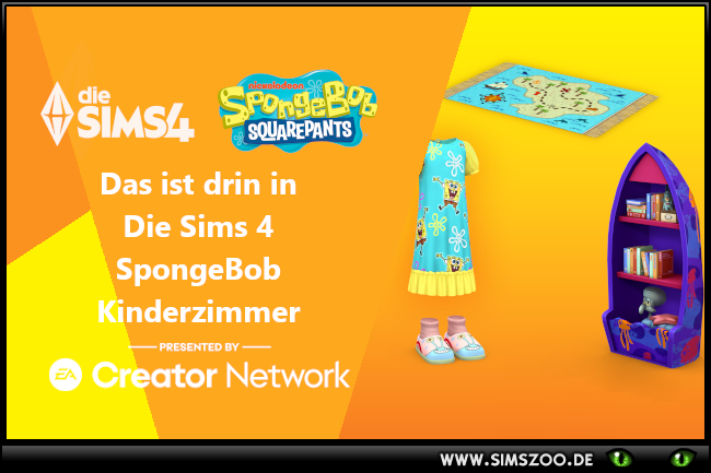 SimsAtelier's tweet photo. A complete overview of The Sims 4 SpongeBob Kid’s Room Kit. 🐡

https://t.co/JYvoXx05zZ

#Werbung #DieSims4 #EAPartner #sponsoredbyea #EACreatorNetwork #spongebobkidsroom https://t.co/wyyFYr62QS