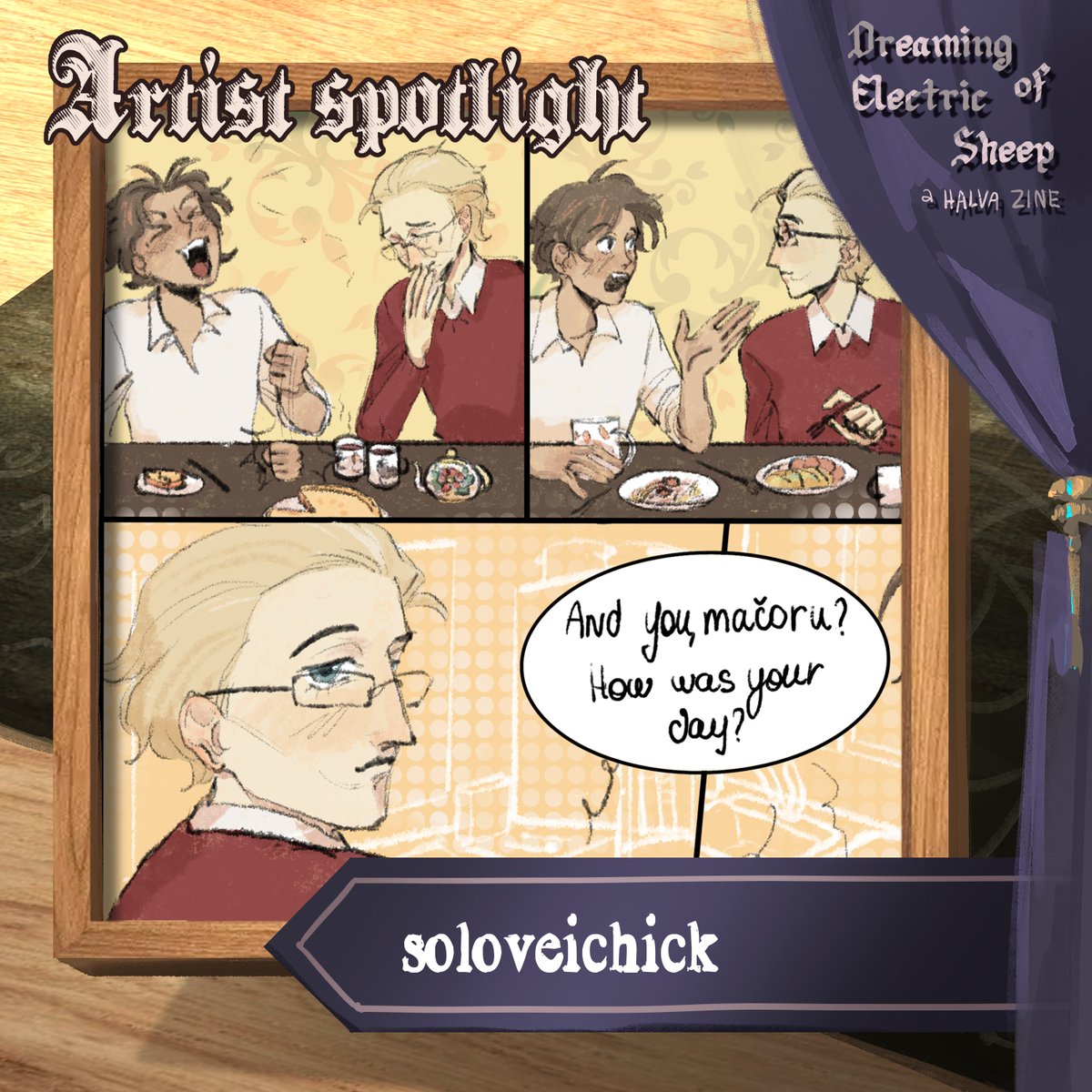 Dreaming of Electric Sheep - A Halva zine tweet media