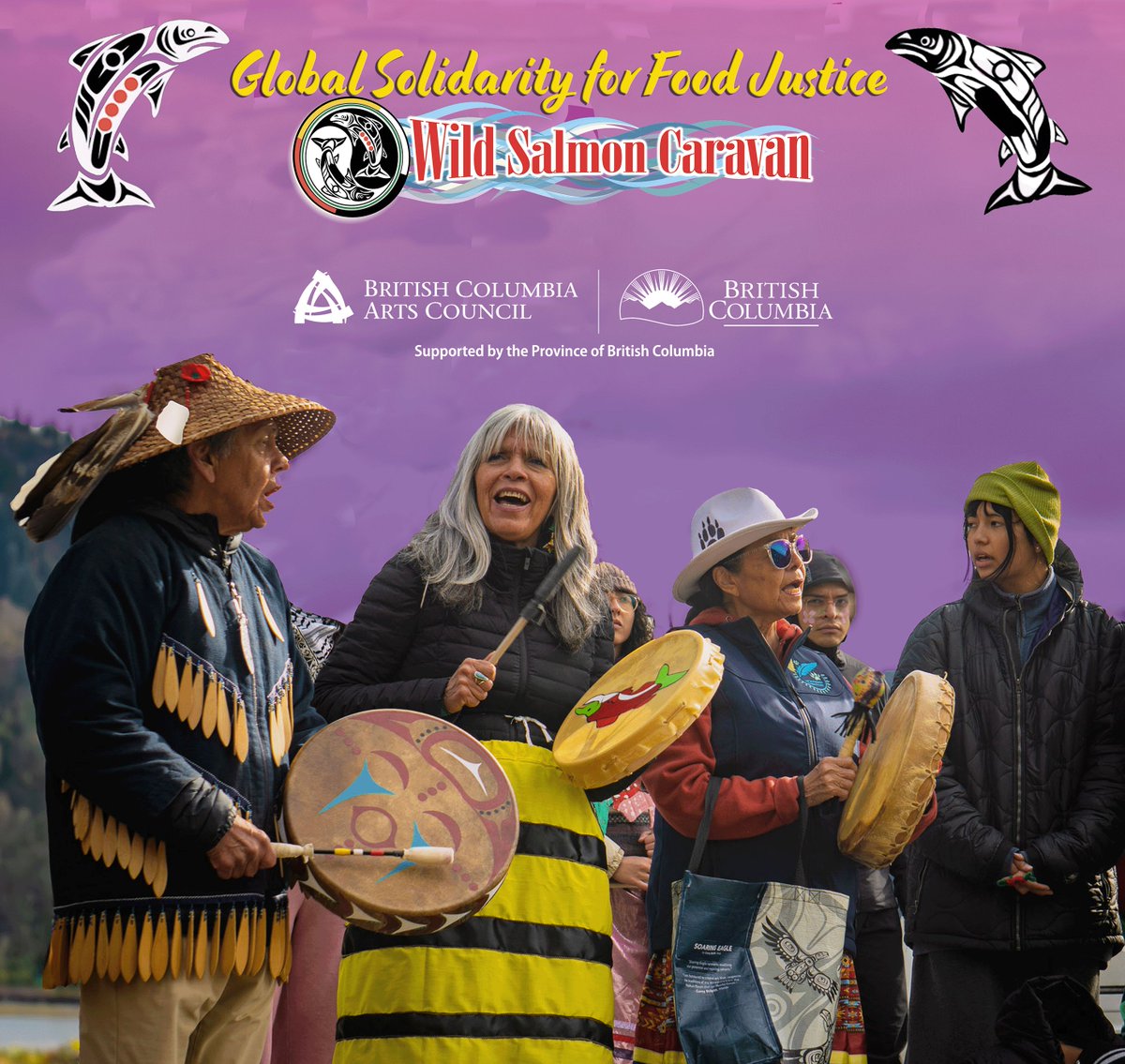 A heartfelt thank you to our funders, the BC Arts Council, and to every single person who contributed through our crowdfunding efforts. Your generosity and belief in the Wild Salmon Caravan’s mission help keep our stories, our culture, and our salmon strong. #WildSalmonCaravan