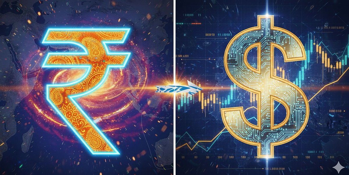 IndianTechGuide's tweet image. 🚨 The rupee depreciation against major world currencies is good for the economy: Niti Aayog Vice Chairman Rajiv Kumar.