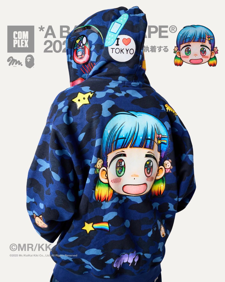 Introducing the Mr. x BAPE® collaboration. A limited collection