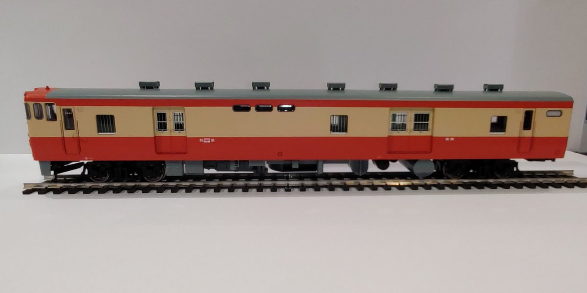 製品情報〉トラムウェイ TW-KYN-28A-M 国鉄キユニ28 一般色 動力付