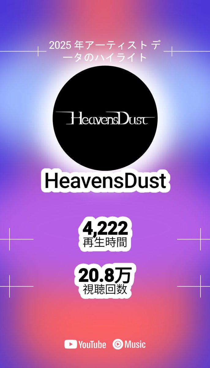 HeavensDust's tweet image. YouTube見て頂いた皆さん、本当にありがとうございます！！
Thank you so much for checking out our YouTube!!!

youtube.com/@heavensdustmu…