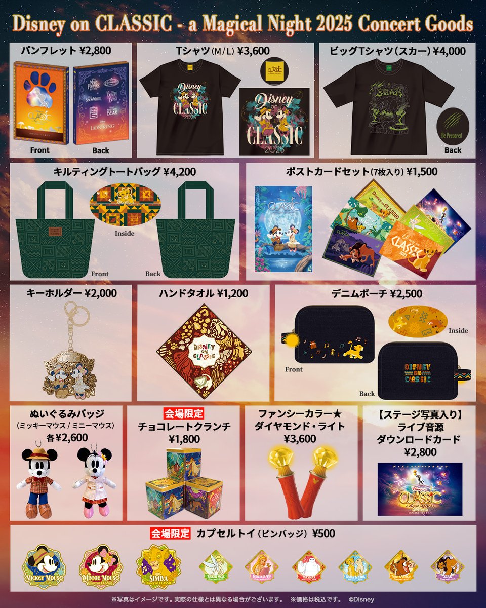 ディズニーオンクラシック まほうの夜の音楽会 2025 ⠀ 📝コンサート