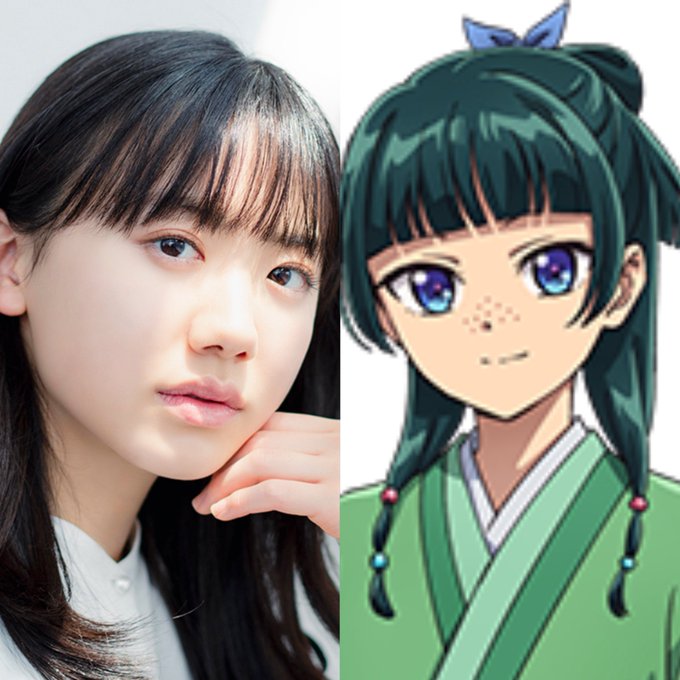 【薬屋のひとりごと】実写映画化はいつ上映？最新情報と公開時期の予想
猫猫（マオマオ）＝芦田愛菜」「壬氏（ジンシ）＝野村康太