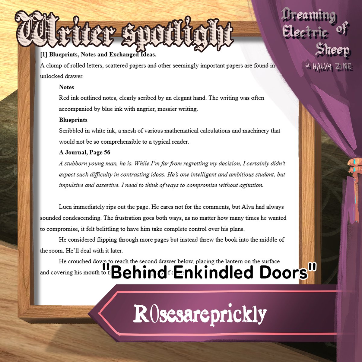 Dreaming of Electric Sheep - A Halva zine tweet media