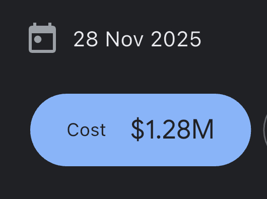 blvckledge's tweet image. M&apos;s spent daily during bfcm