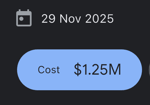 blvckledge's tweet image. M&apos;s spent daily during bfcm