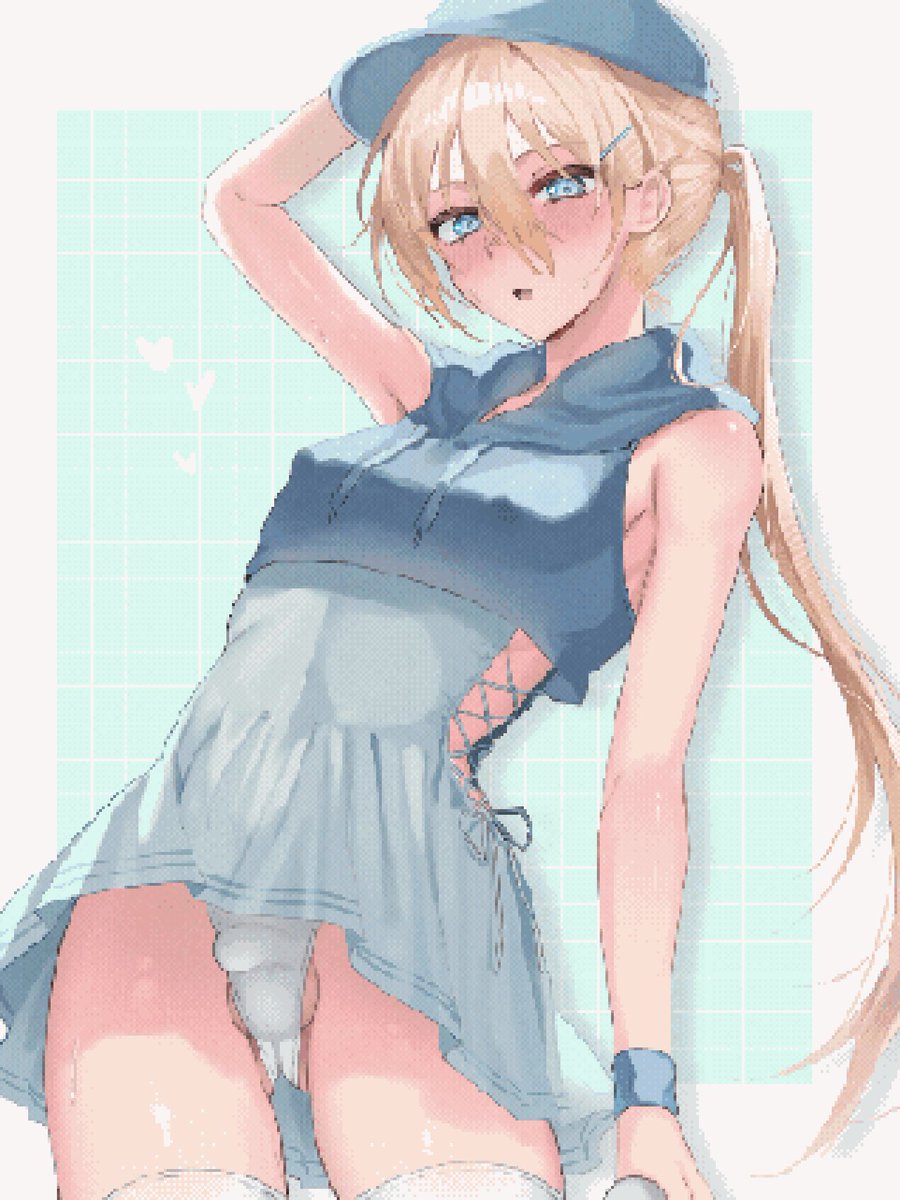 ドットのやつしてみたヨ かわヨ