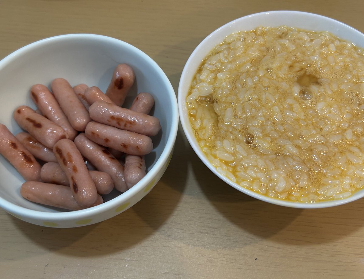 いただきます。
このために、ご飯炊きました。